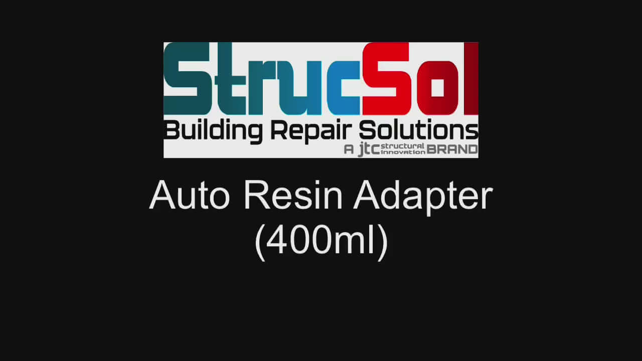 Strucsol 380ml - 410ml Auto Resin Gun (Power Tool Adapter).