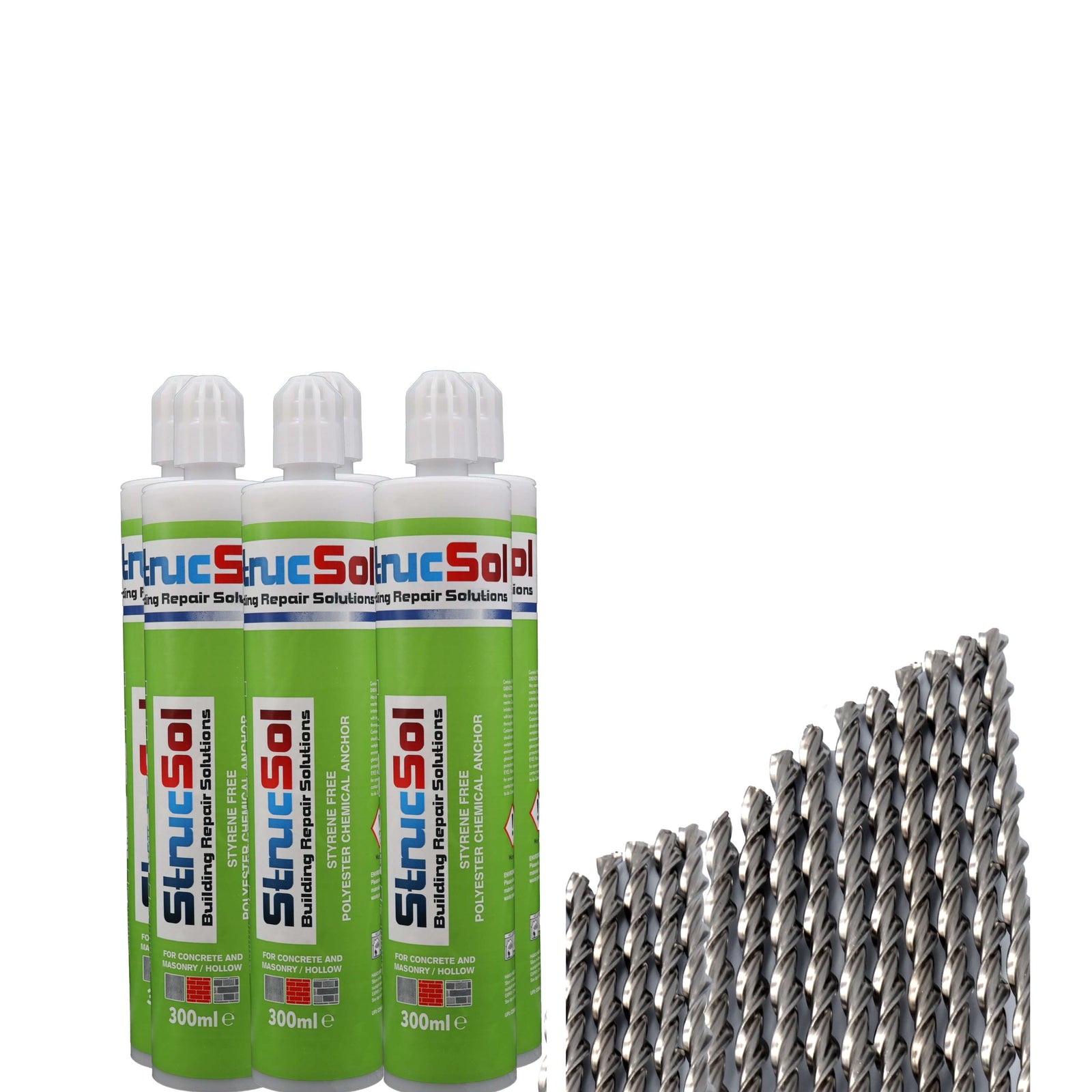 300ml resin with 15 bars