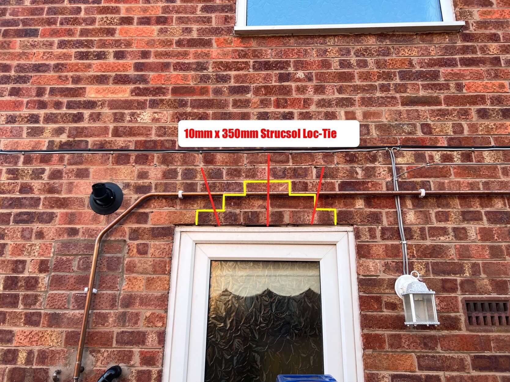 Short Lintel Repair Kit.