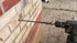 leteral restraint tie being installed into a wall
